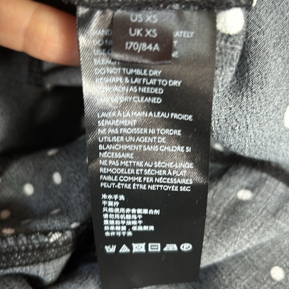 Anthropology, beautiful black, and white maxi dress - Picture 6 of 8